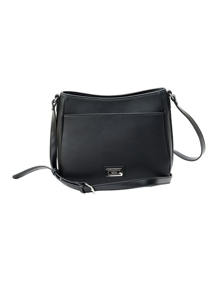 Winton Crossbody Bag in Black image 1