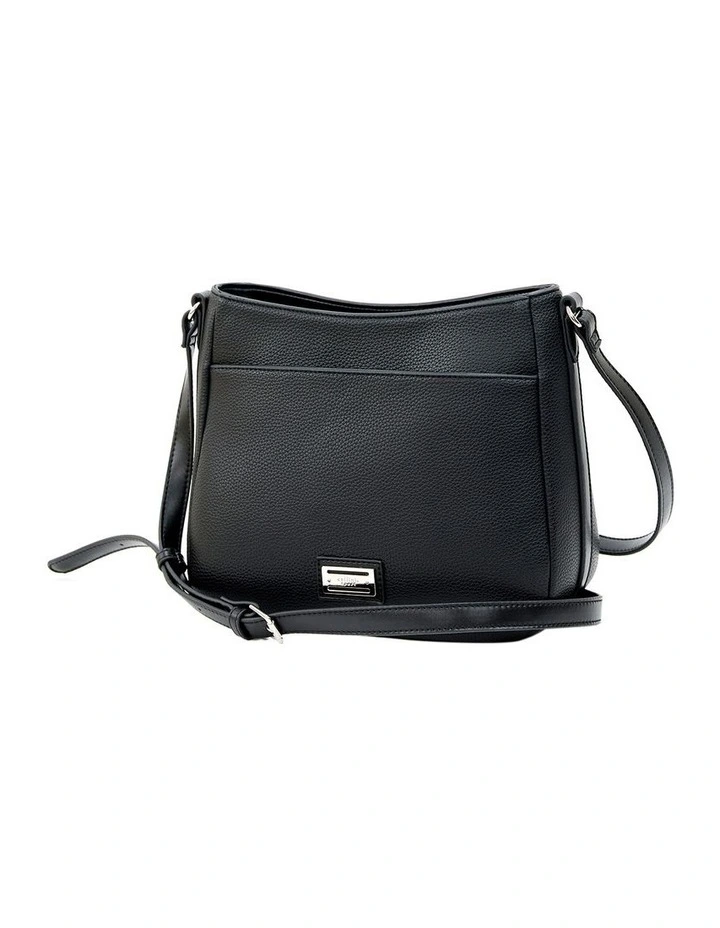 Winton Crossbody Bag in Black image 2