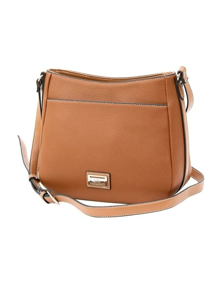 Winton Crossbody Bag in Tan image 2