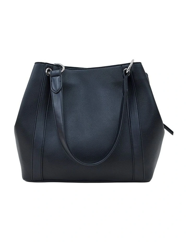 Winton Tote Bag in Black image 3
