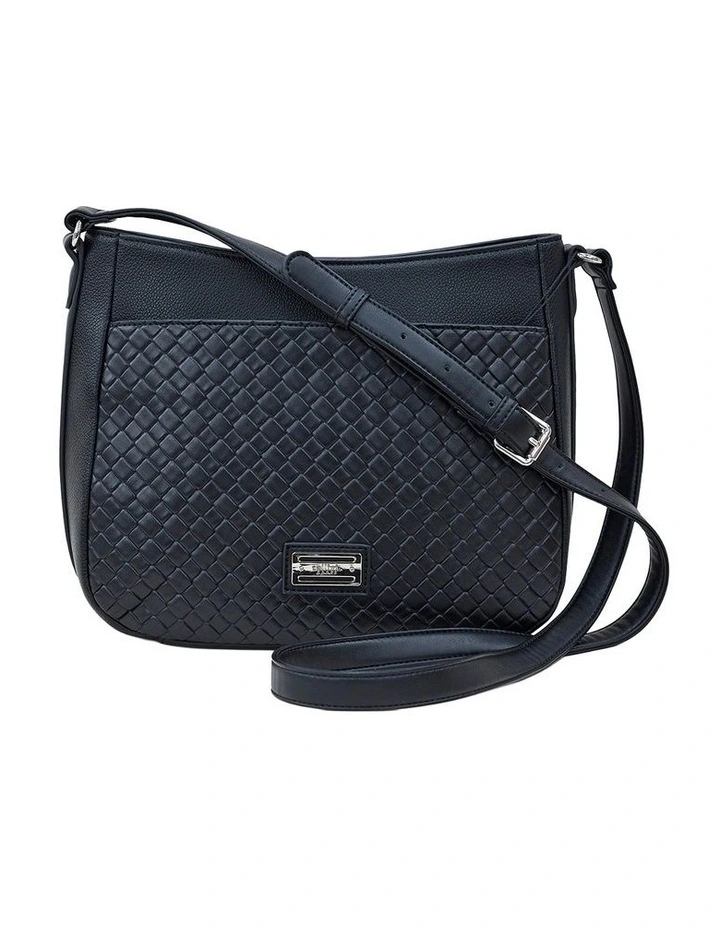Winton Crossbody Bag in Black image 1