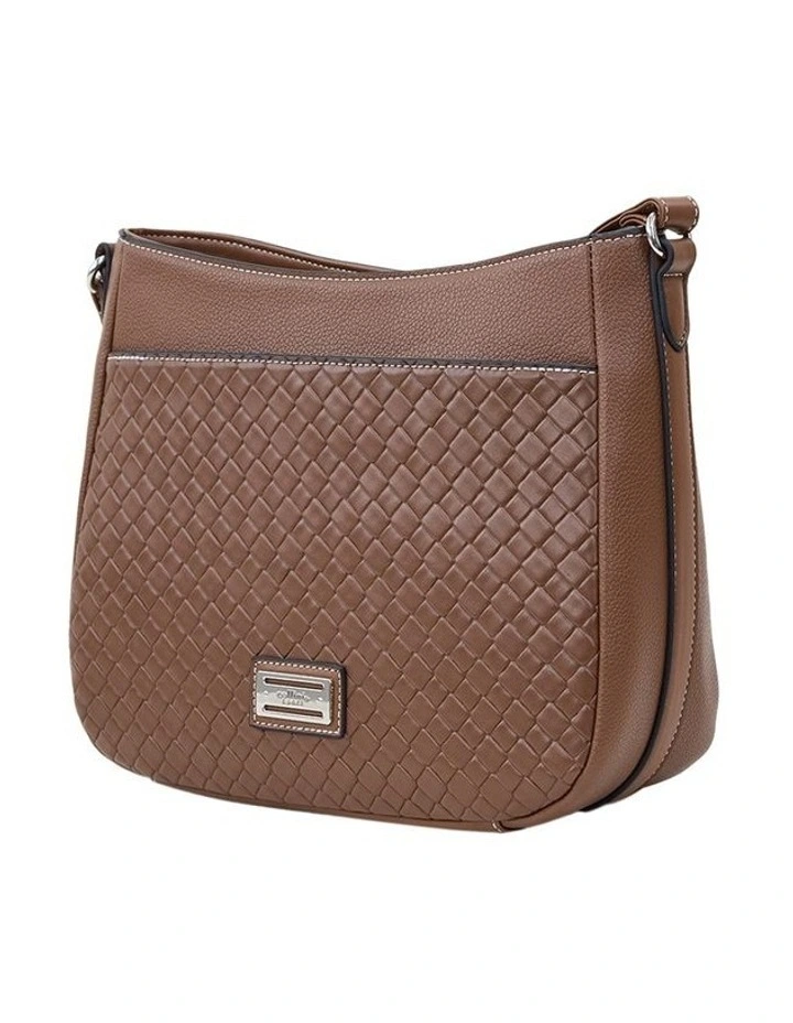 Winton Crossbody Bag in Tan image 2