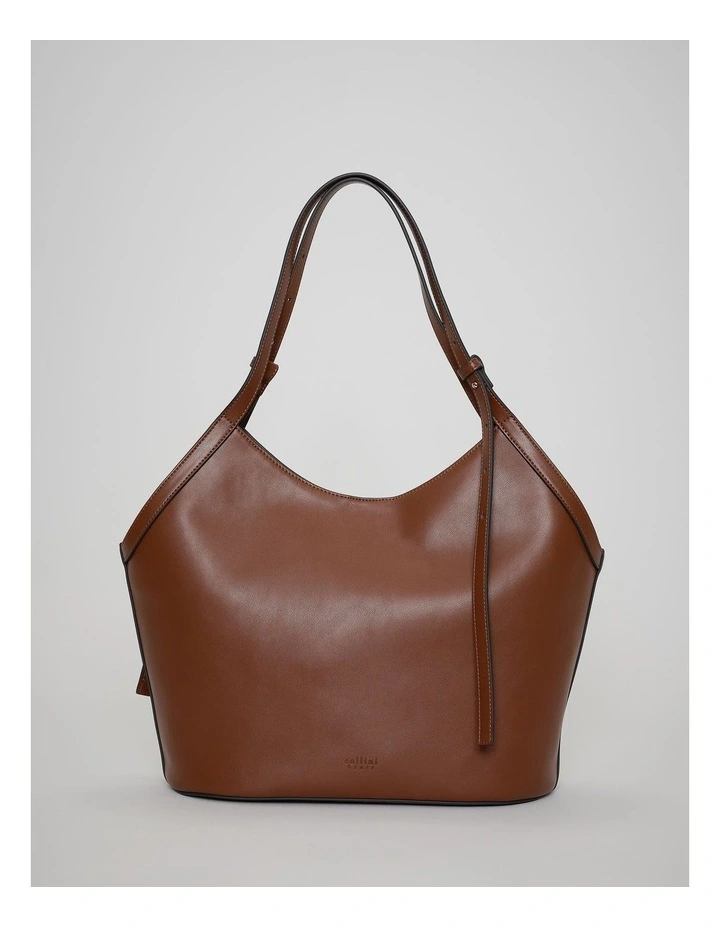 Tania Tote Bag in Tan image 1