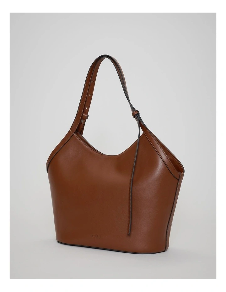Tania Tote Bag in Tan image 2
