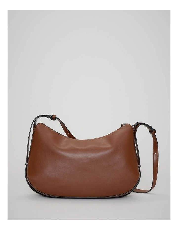 Tania Shoulder Bag in Tan image 3