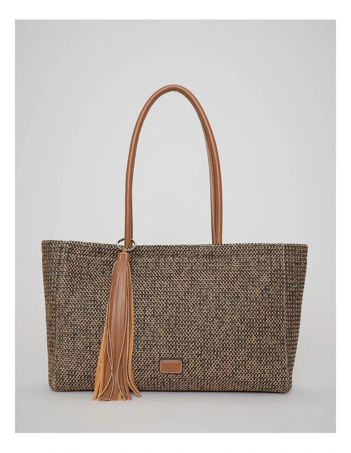 Marion Tote Bag in Brown image 1