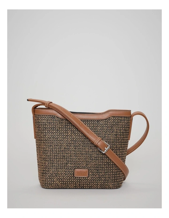 Marion Crossbody Bag in Brown image 1