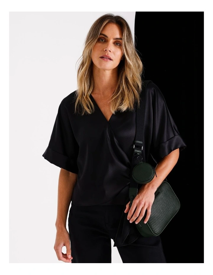 Wayne Cooper Teagan Crossbody Bag In Olive MYER