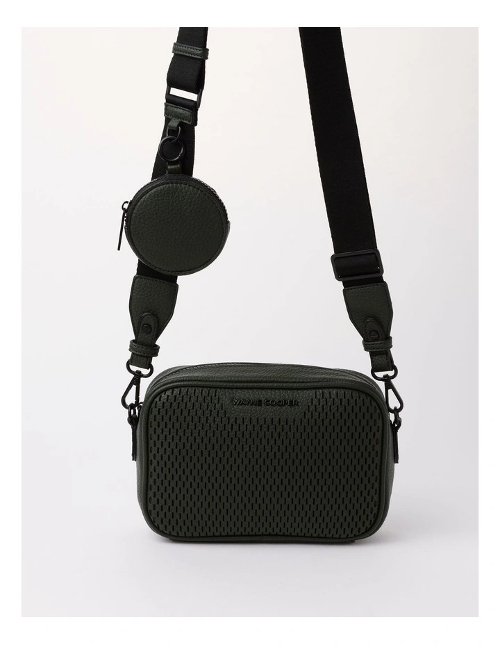 Wayne Cooper Teagan Crossbody Bag In Olive MYER