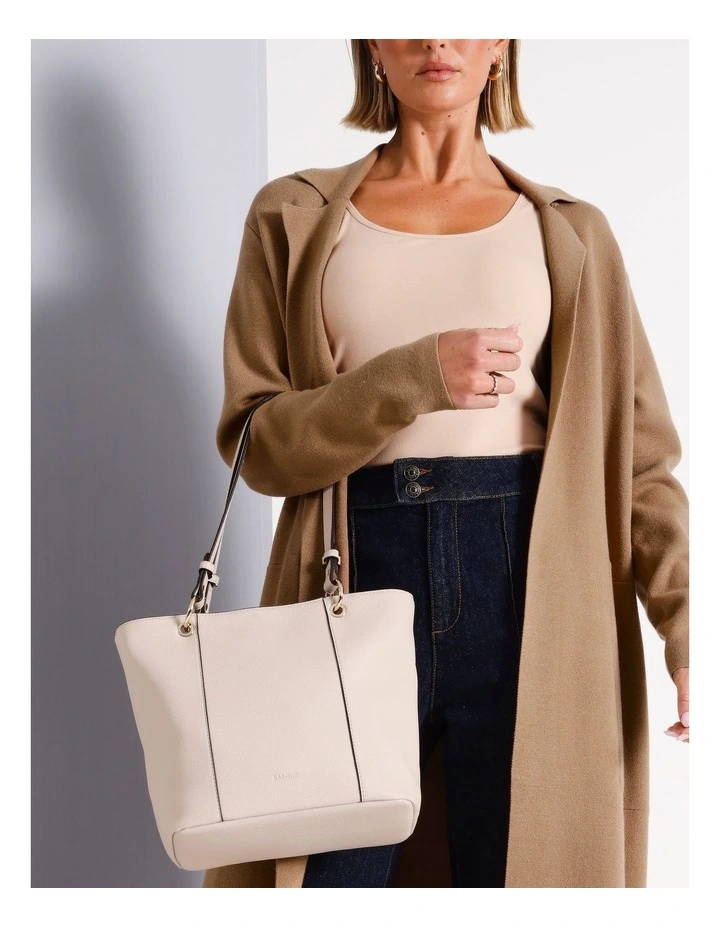 Ajay Tote Bag in Stone image 4