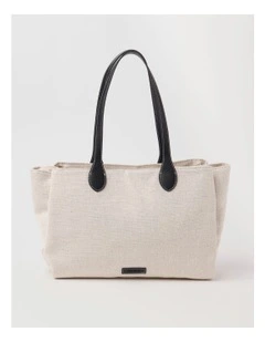 Sienna Tote Bag in Natural Canvas