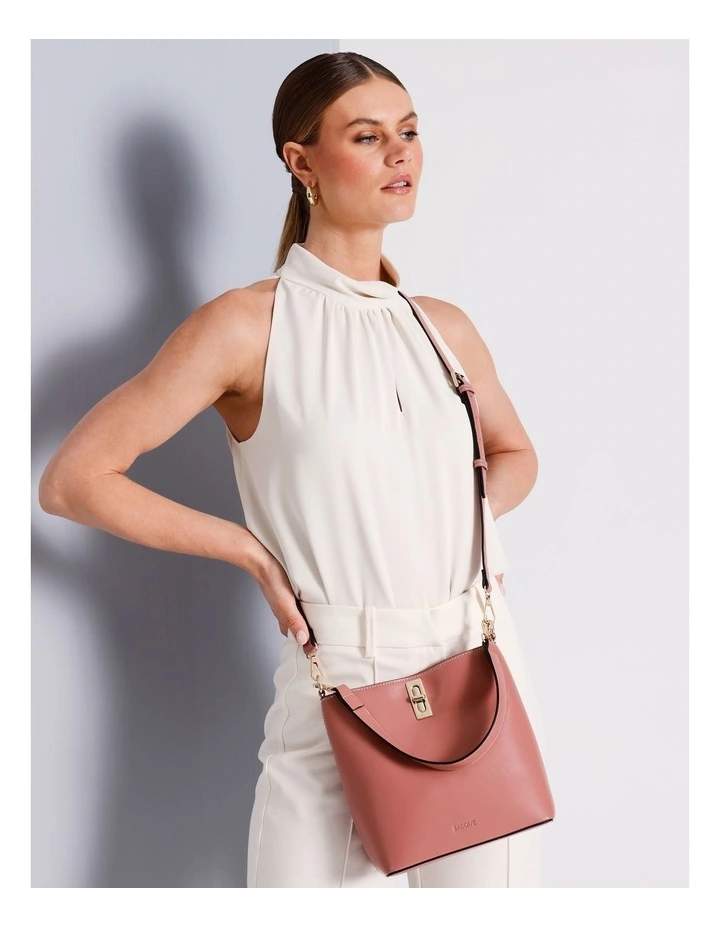 Tina Bucket Bag in Rose image 2