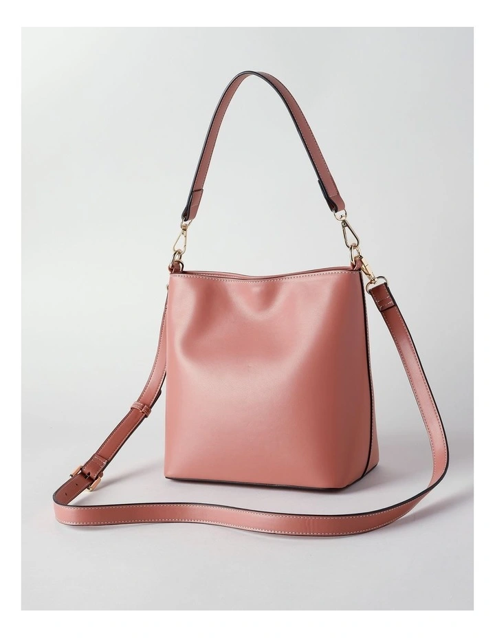 Tina Bucket Bag in Rose image 5