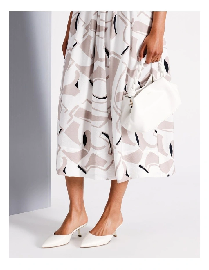 Anne Crossbody Bag in White image 2