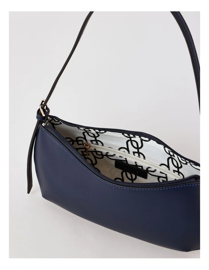 Gabriela Shoulder Bag in Navy image 7
