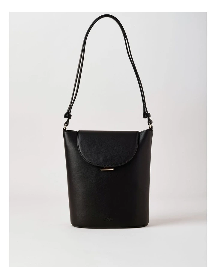 Erin Bucket Bag in Black image 1