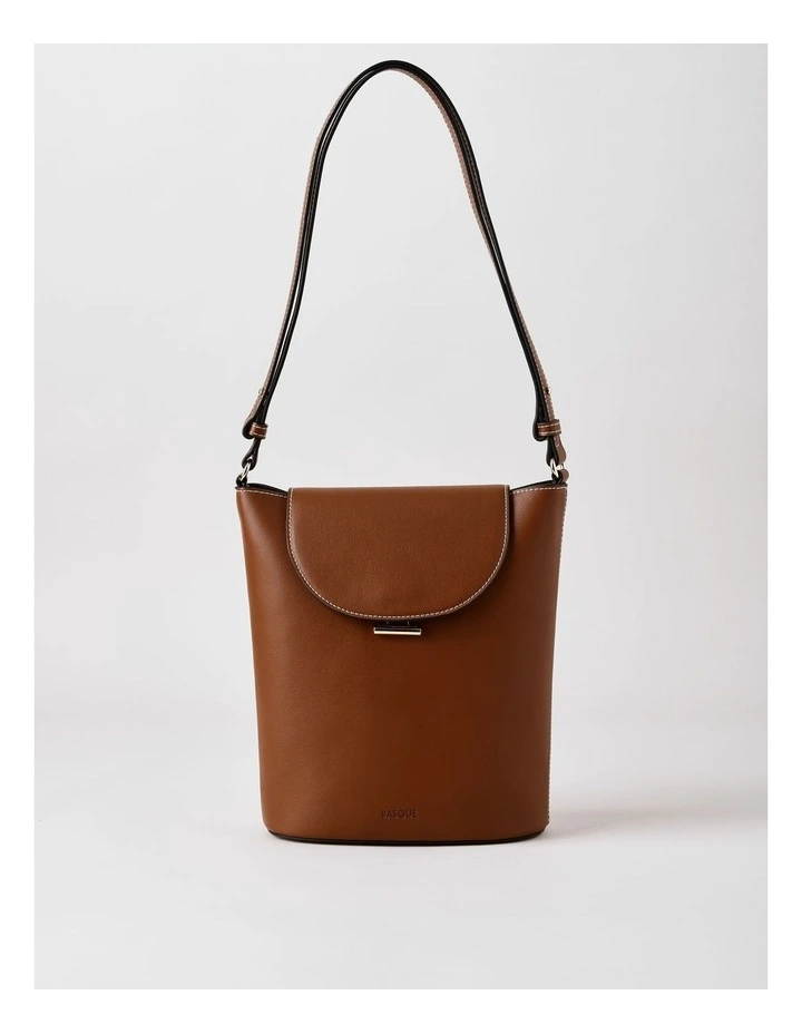 Erin Bucket Bag in Brown image 1