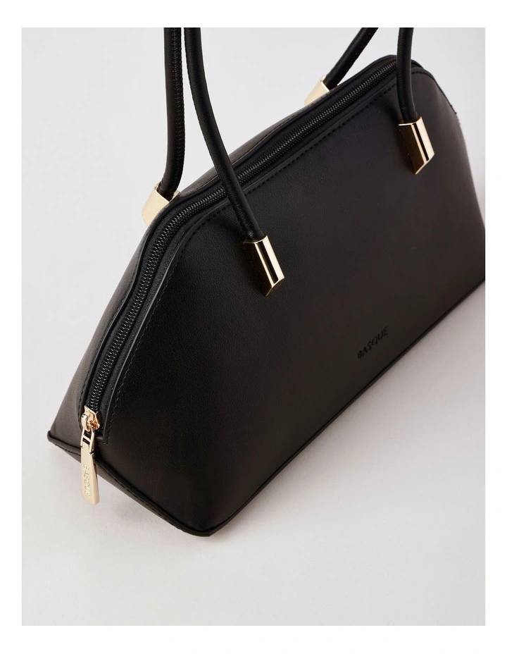 Erica Shoulder Bag in Black image 3