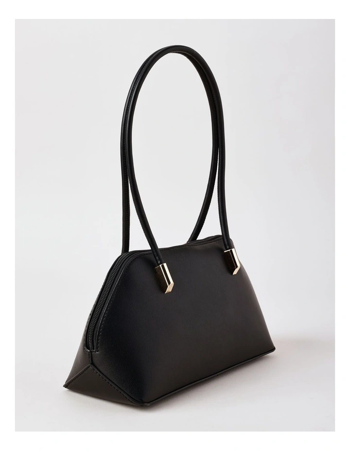 Erica Shoulder Bag in Black image 5