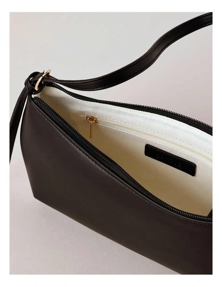 Brie Shoulder Bag in Black image 5