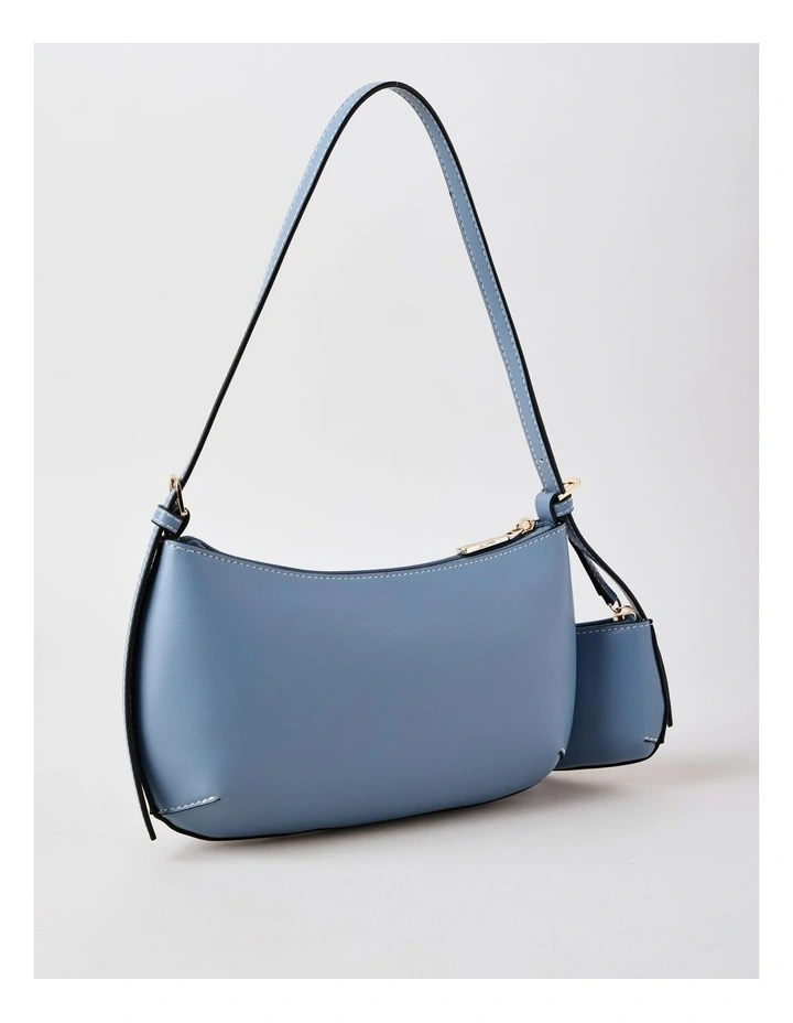 Brie Shoulder Bag in Blue image 5