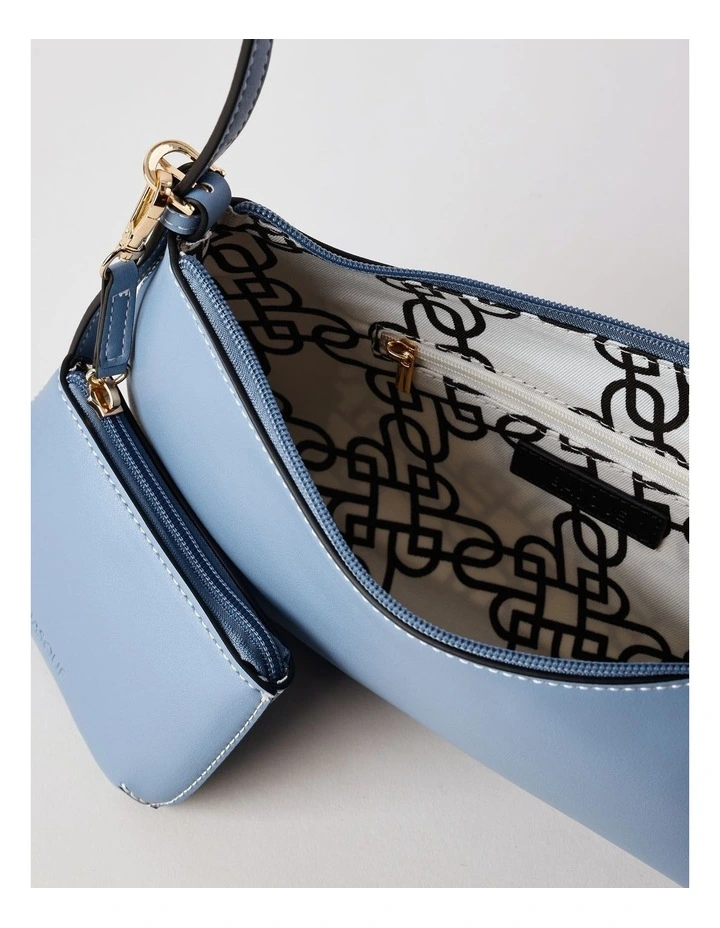 Brie Shoulder Bag in Blue image 7