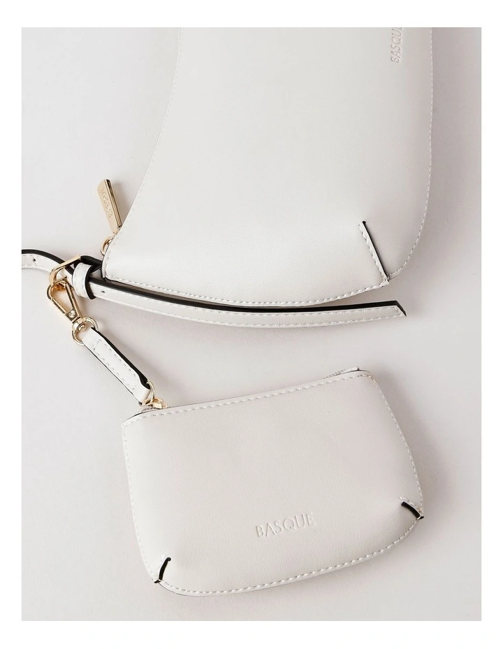 Brie Shoulder Bag in Grey image 3