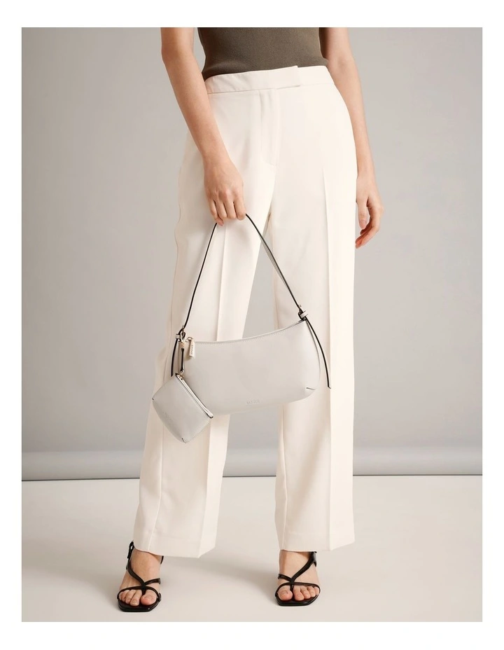 Brie Shoulder Bag in Grey image 4