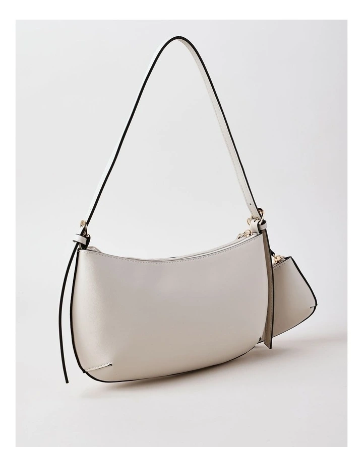 Brie Shoulder Bag in Grey image 5