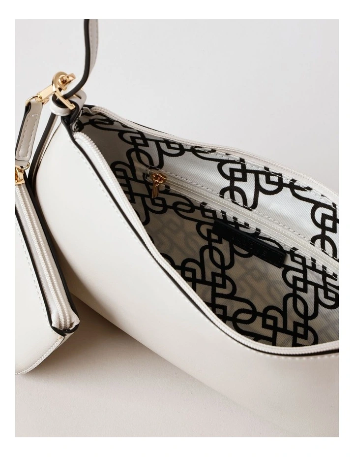 Brie Shoulder Bag in Grey image 7