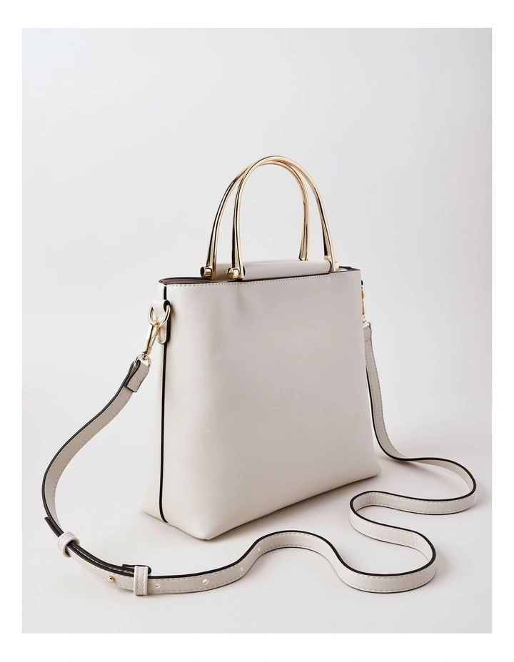 Carolina Satchel Bag in Grey image 5