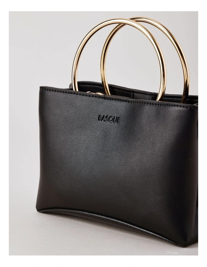Carolina Mini Crossbody Bag in Black image 3