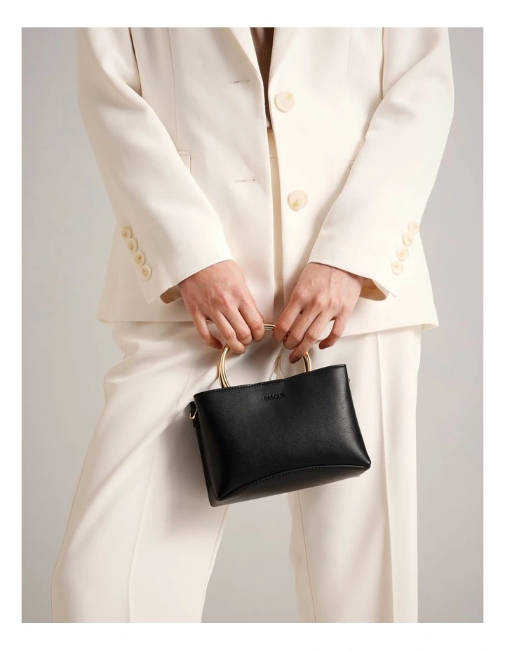 Carolina Mini Crossbody Bag in Black image 4