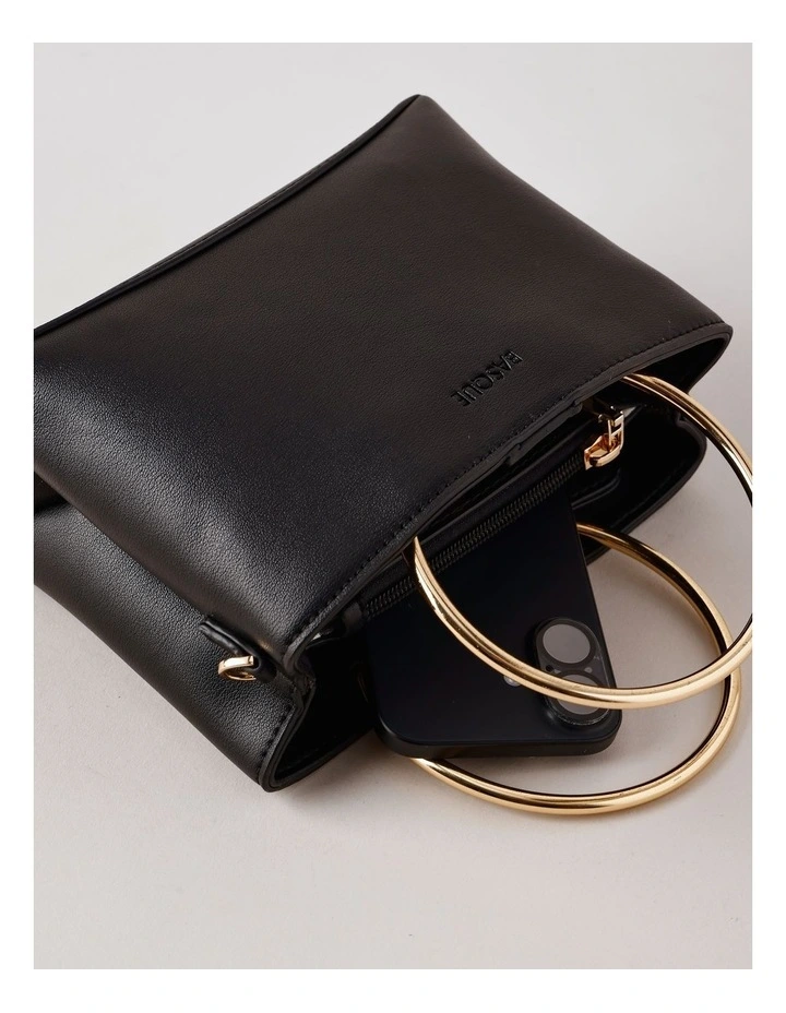 Carolina Mini Crossbody Bag in Black image 7
