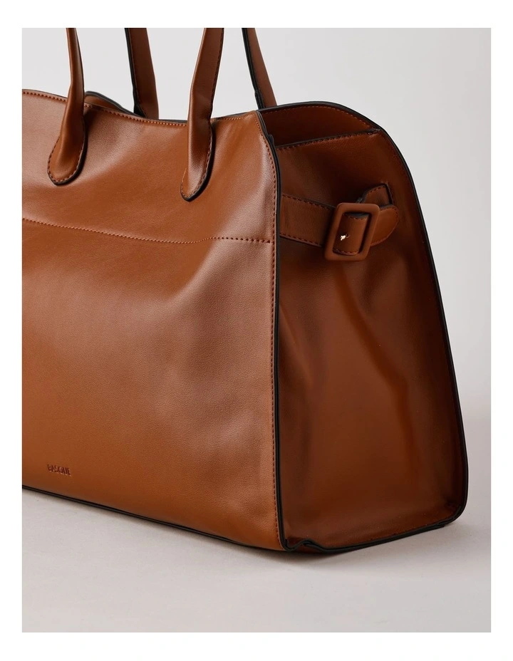 Victoria XL Tote Bag in Brown image 3