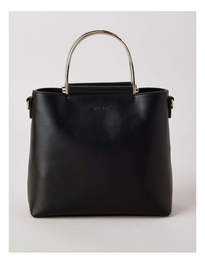 Carolina Satchel Bag in Black image 1