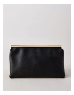 Carrie Clutch Bag in Black