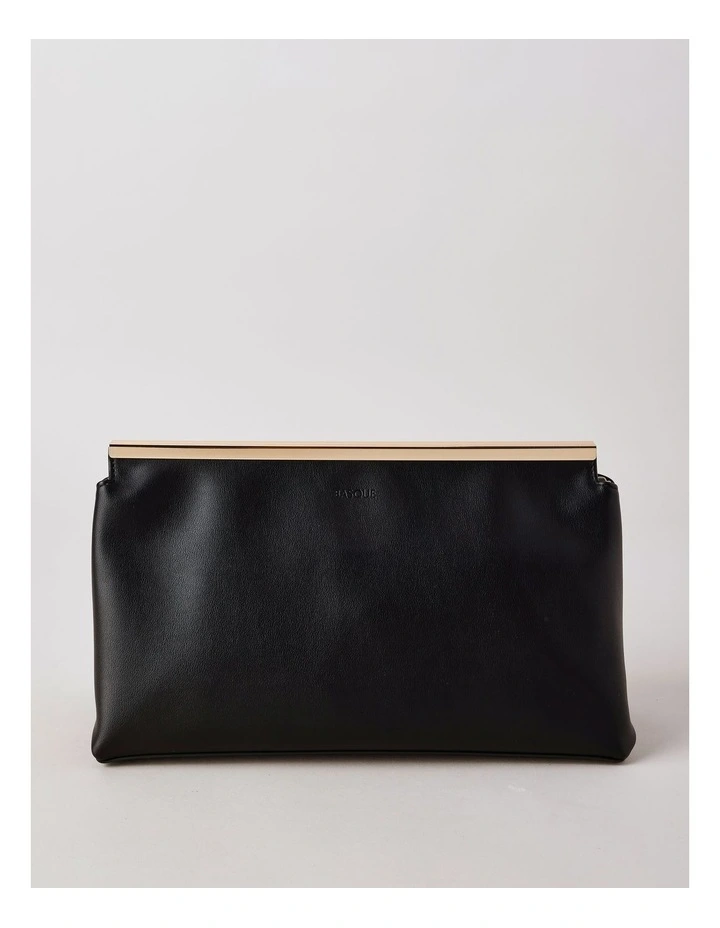 Carrie Clutch Bag in Black image 1