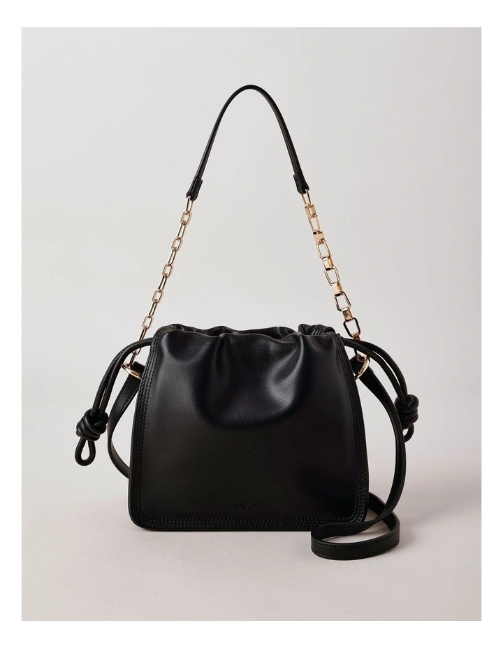 Savannah Shoulder Bag in Black image 1