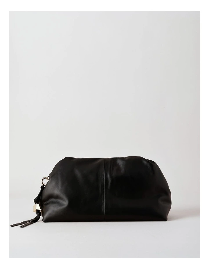 Andrea Clutch Bag in Black image 1