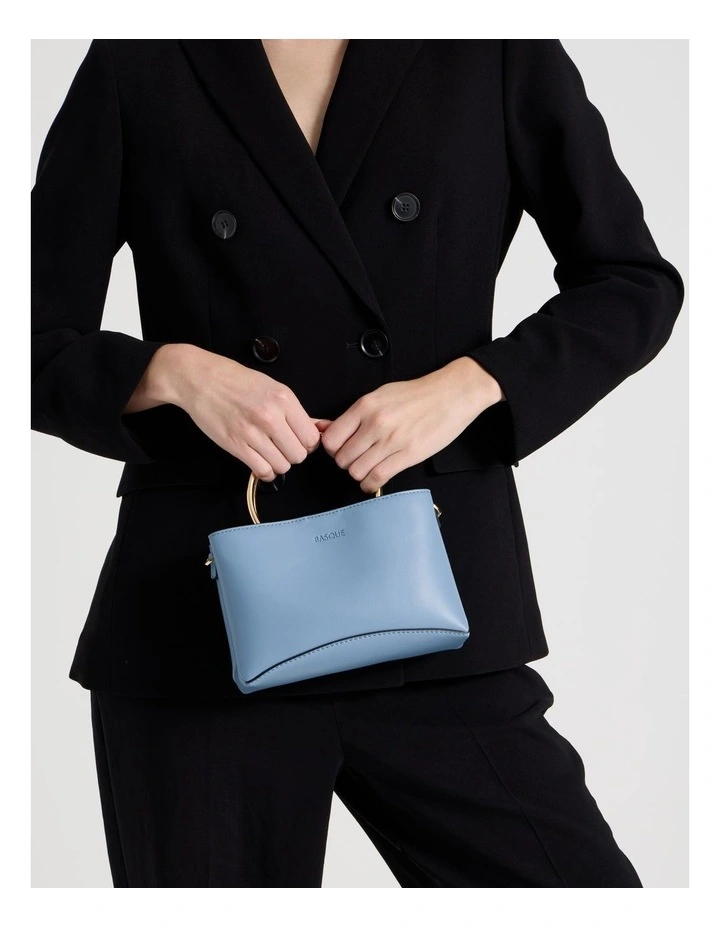 Carolina Mini Tote Bag in Blue image 2