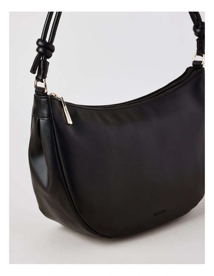 Annette Shoulder Bag in Black image 3
