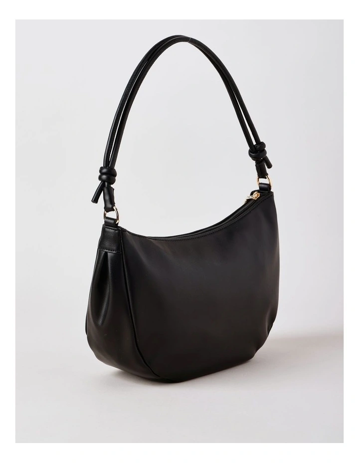 Annette Shoulder Bag in Black image 5