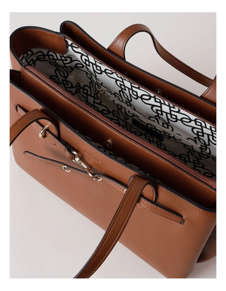 Savannah Tote Bag in Brown image 6