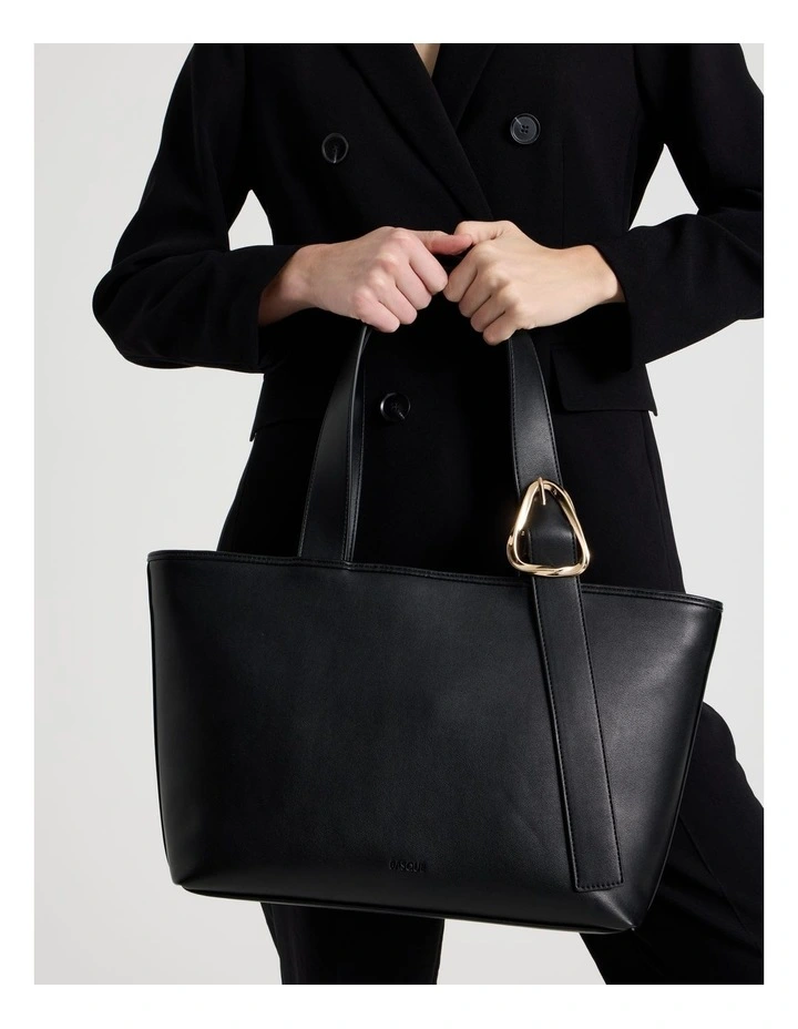 Lexie Tote Bag in Black image 6