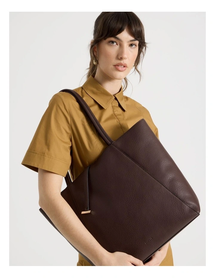 Tara Tote Bag in Espresso image 2