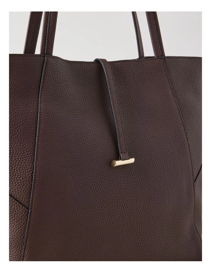 Tara Tote Bag in Espresso image 3