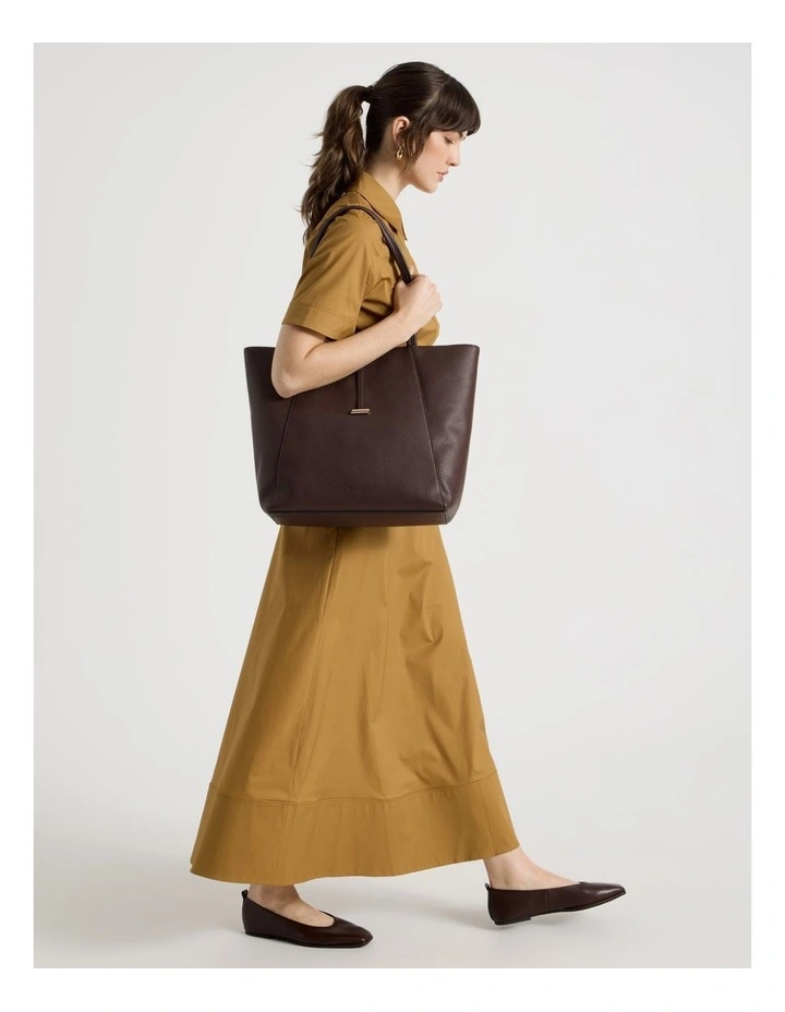 Tara Tote Bag in Espresso image 4