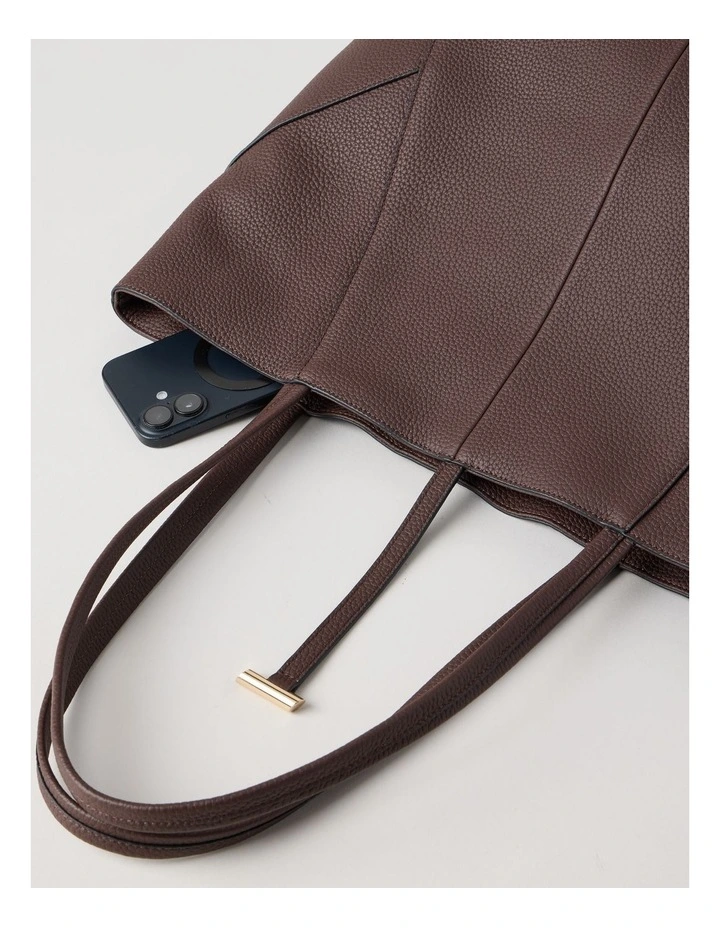 Tara Tote Bag in Espresso image 5