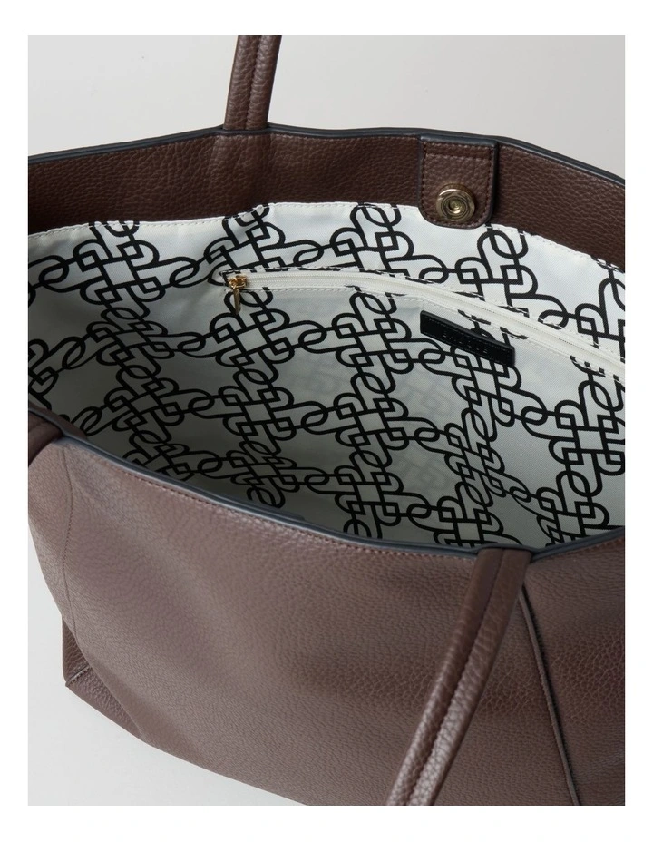 Tara Tote Bag in Espresso image 5